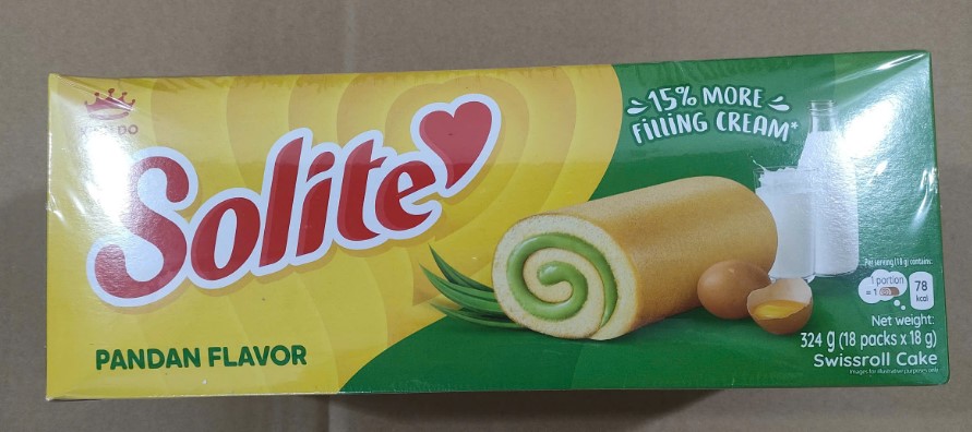 Hộp Bánh Solite Cuộn Kem